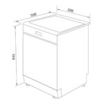 Máy rửa bát MALLOCA MDW14-BS10TFT độc lập (1)