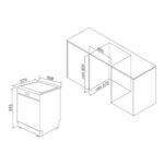 Máy rửa bát MALLOCA WQP12-J7309I bán âm (1)