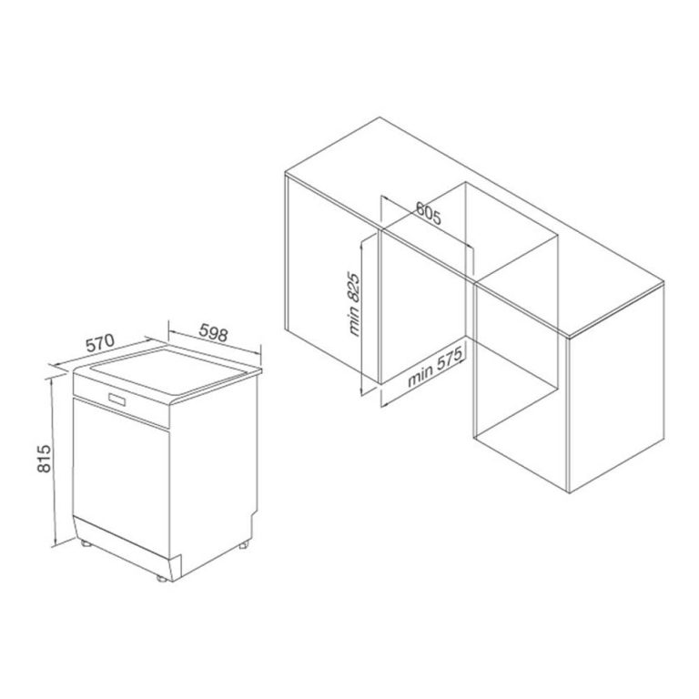 Máy rửa bát MALLOCA WQP12-J7309I bán âm (1)