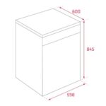 Máy rửa bát TEKA DFS 76850 SS độc lập (3)