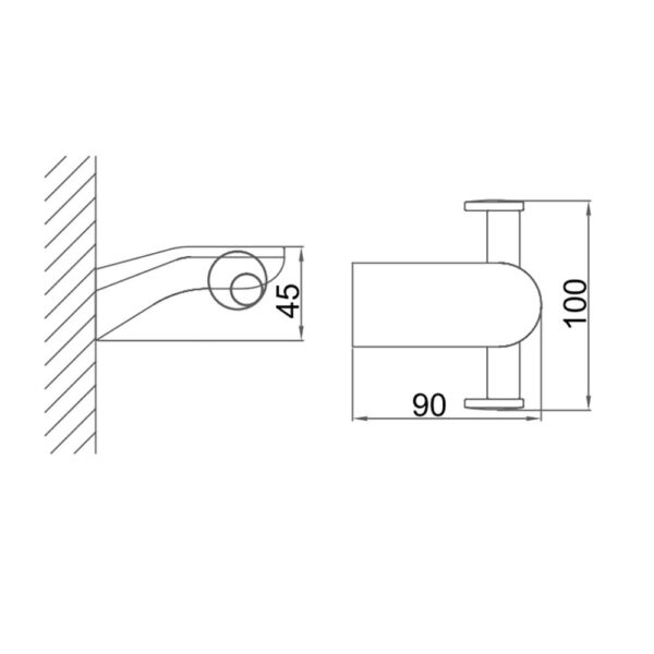 Móc treo quần áo D&K DK800602C