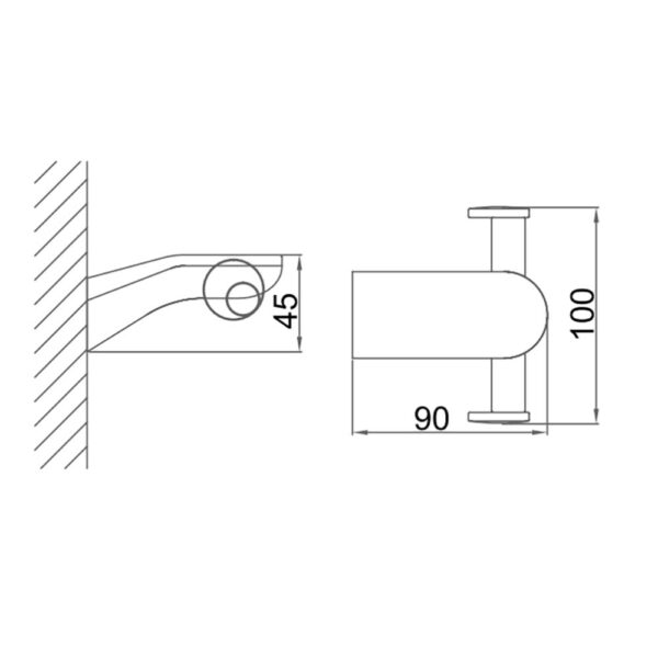Móc treo quần áo D&K DK800602D