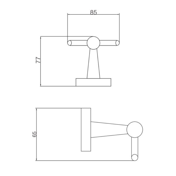 Móc treo quần áo D&K DK802501