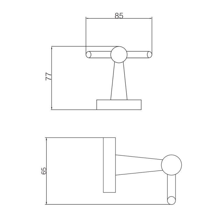 Móc treo quần áo D&K DK802501