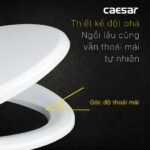 Nắp bồn cầu CAESAR M220 rơi thường - Ảnh 5