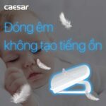 Nắp bồn cầu CAESAR M236 rơi êm - Ảnh 3