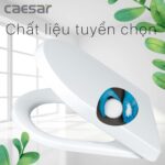 Nắp bồn cầu CAESAR M243 rơi êm - Ảnh 4