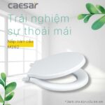Nắp bồn cầu CAESAR M282 trẻ em rơi thường - Ảnh 2
