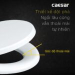 Nắp bồn cầu CAESAR M282 trẻ em rơi thường - Ảnh 5