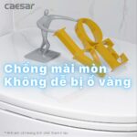 Nắp bồn cầu CAESAR MU235 rơi êm - Ảnh 7