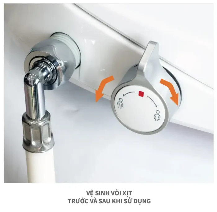 Bồn cầu thông minh CAESAR CD1345 TAF060 nắp rửa cơ - Ảnh 5