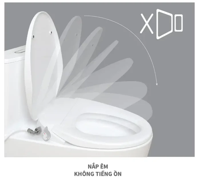 Bồn cầu thông minh CAESAR CD1345 TAF060 nắp rửa cơ - Ảnh 8