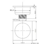 Phễu thoát sàn D&K DK-10096 (10)
