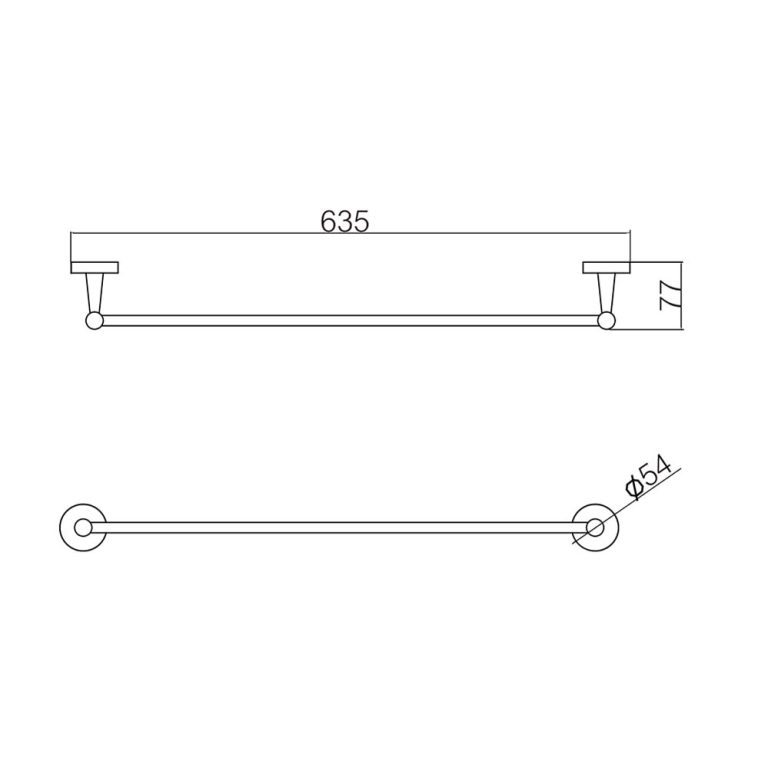 Thanh treo khăn D&K DK802512