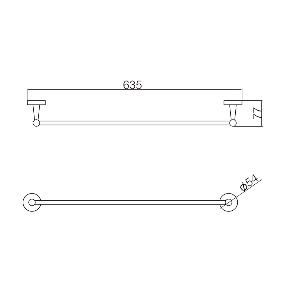 Thanh treo khăn D&K DK802512
