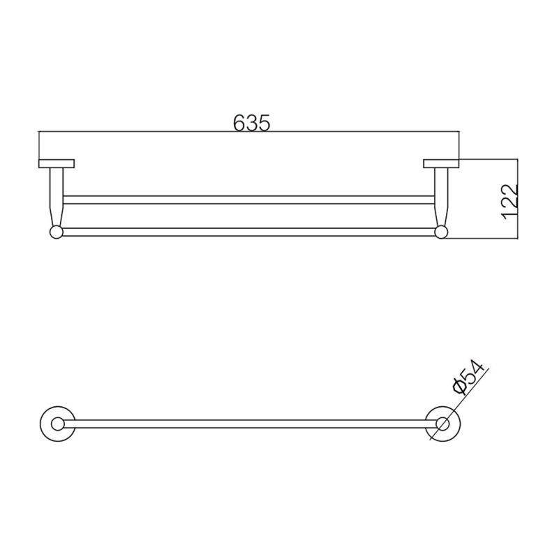 Thanh treo khăn D&K DK802513