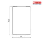 Thớt KONOX CB03 inox (1)