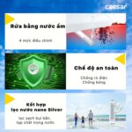 Bồn cầu thông minh CAESAR C1395F TAF400H (CD1395) nắp rửa điện tử - Ảnh 12