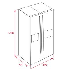 Tủ lạnh TEKA RLF 74925 SS EU