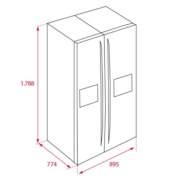 Tủ lạnh TEKA RLF 74925 SS EU