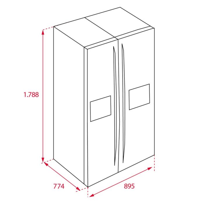 Tủ lạnh TEKA RLF 74925 SS EU