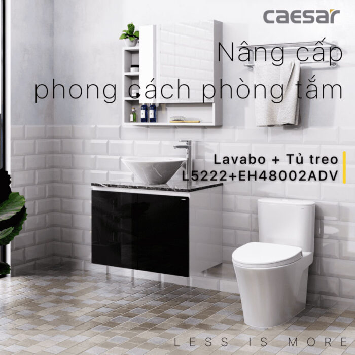 Tủ lavabo CAESAR L5222 EH48002ADV - Ảnh 3