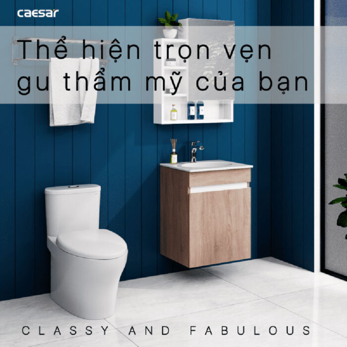 Tủ lavabo CAESAR L5022 EH15022AW7V - Ảnh 12