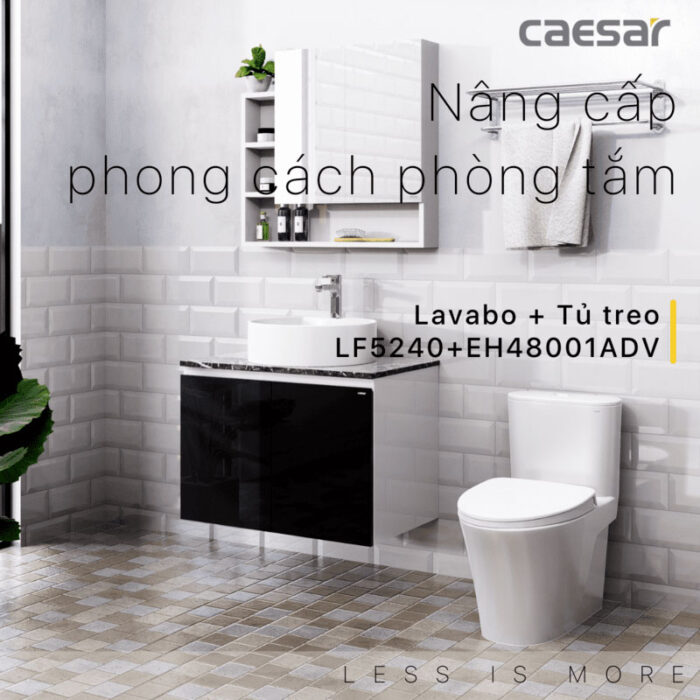 Tủ lavabo CAESAR LF5240 EH48001ADV - Ảnh 3
