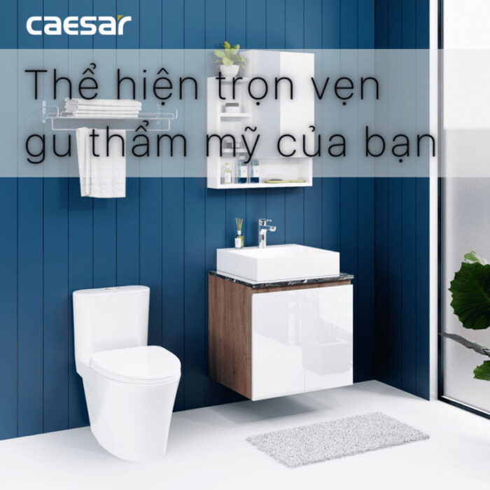 Tủ lavabo CAESAR LF5253 EH46001AWV - Ảnh 9