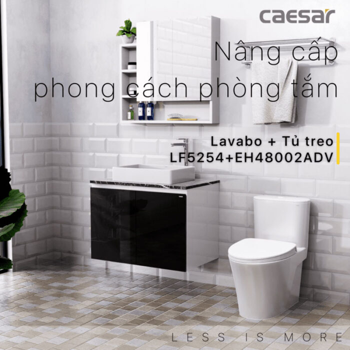 Tủ lavabo CAESAR LF5254 EH48002ADV - Ảnh 3