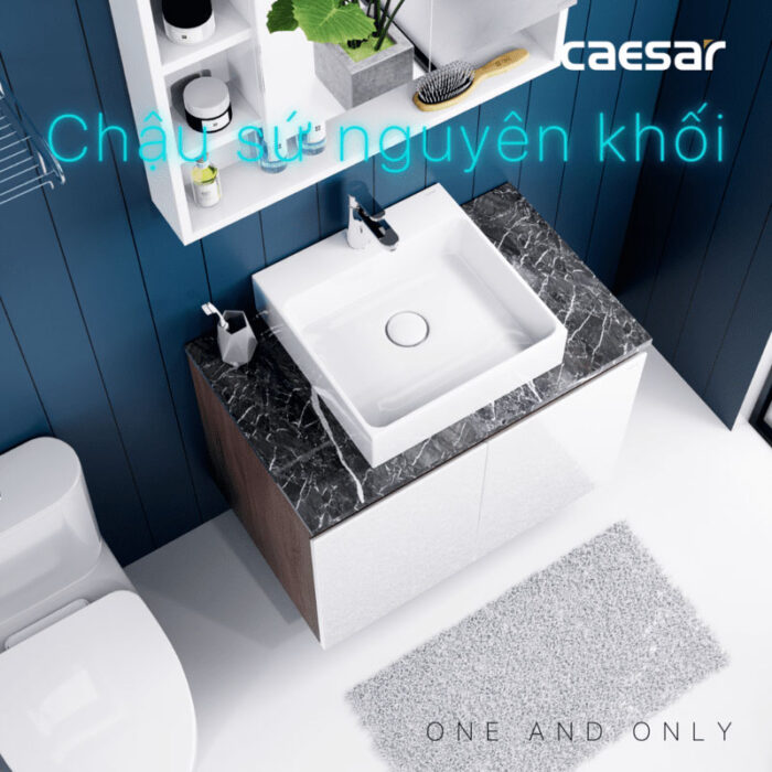 Tủ lavabo CAESAR LF5255 EH48001AWV - Ảnh 9