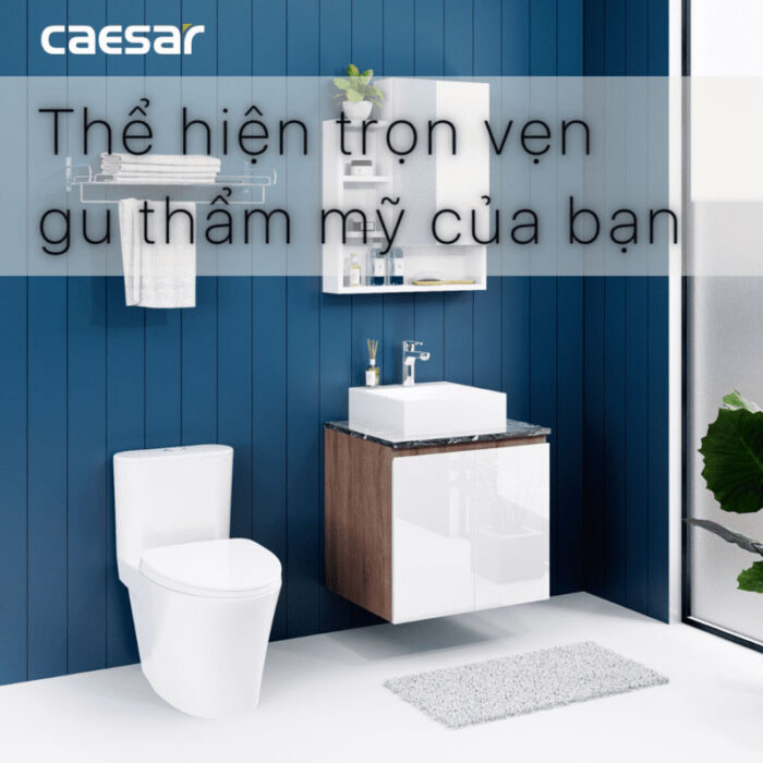 Tủ lavabo CAESAR LF5257 EH46001AWV - Ảnh 10