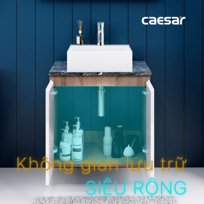 Tủ lavabo CAESAR LF5257 EH46001AWV - Ảnh 5