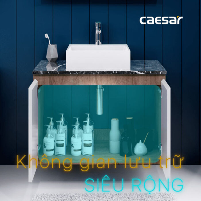 Tủ lavabo CAESAR LF5257 EH48001AWV - Ảnh 5