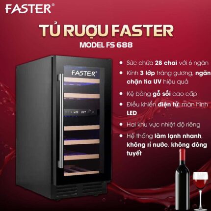 Tủ rượu FASTER FS 688 (2)