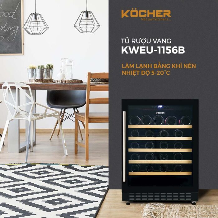 Tủ rượu KOCHER KWEU-1156B (1)