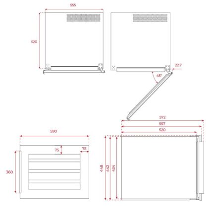 Tủ rượu TEKA RVI 10024 GBK
