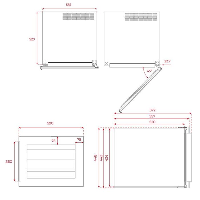 Tủ rượu TEKA RVI 10024 GBK