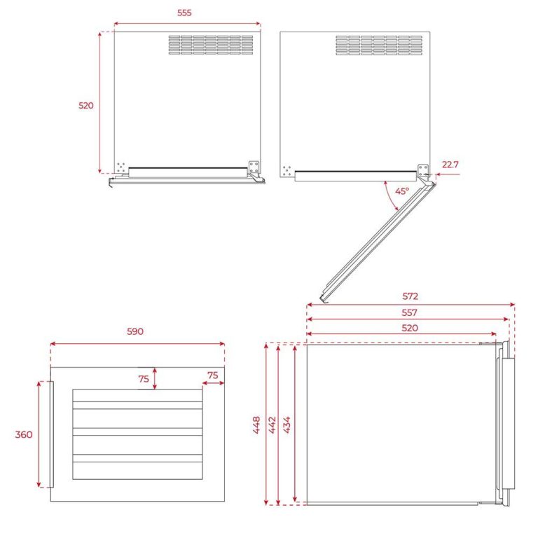 Tủ rượu TEKA RVI 10024 GBK