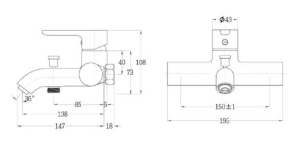 Vòi Sen Nóng Lạnh - S523C