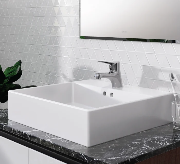 Vòi lavabo CAESAR B330CU nóng lạnh - Ảnh 2