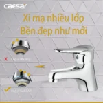 Vòi lavabo CAESAR B330CU nóng lạnh - Ảnh 6
