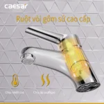 Vòi lavabo CAESAR B330CU nóng lạnh - Ảnh 4