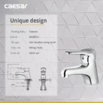 Vòi lavabo CAESAR B330CU nóng lạnh - Ảnh 3