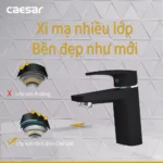 Vòi lavabo CAESAR B390CBU nóng lạnh - Ảnh 5