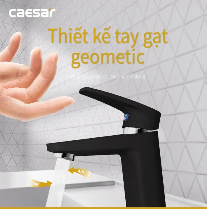Vòi lavabo CAESAR B390CBU nóng lạnh - Ảnh 4