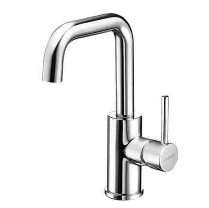 Vòi lavabo CAESAR B520CU cổ cao nóng lạnh