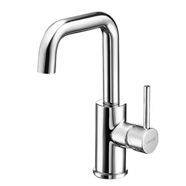Vòi lavabo CAESAR B520CU cổ cao nóng lạnh