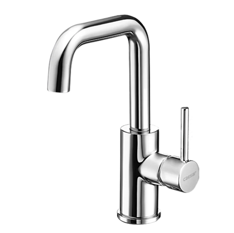 Vòi lavabo CAESAR B520CU cổ cao nóng lạnh