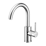 Vòi lavabo CAESAR B530CU cổ cao nóng lạnh